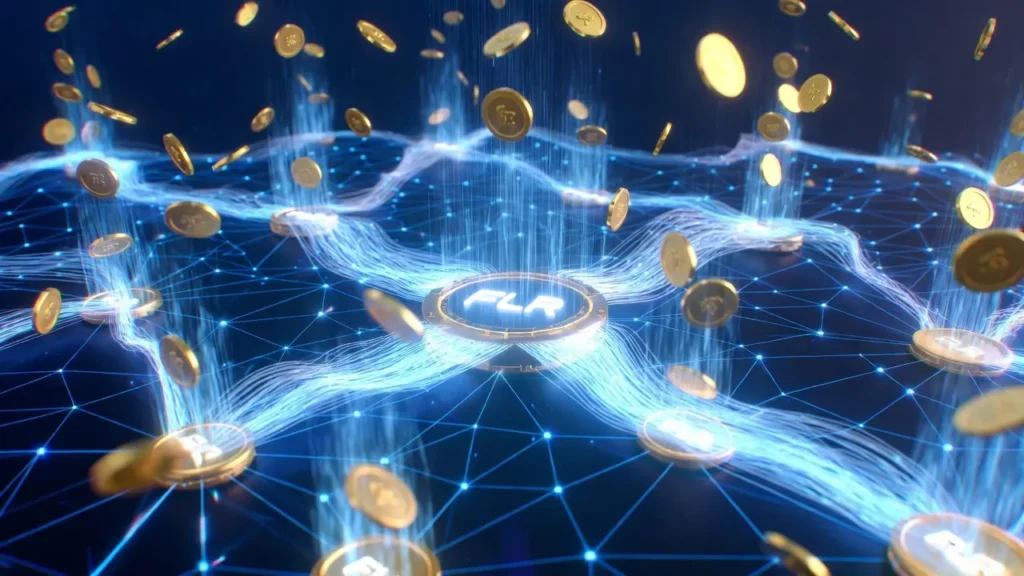 how to delegate FLR tokens Flare Network rewards