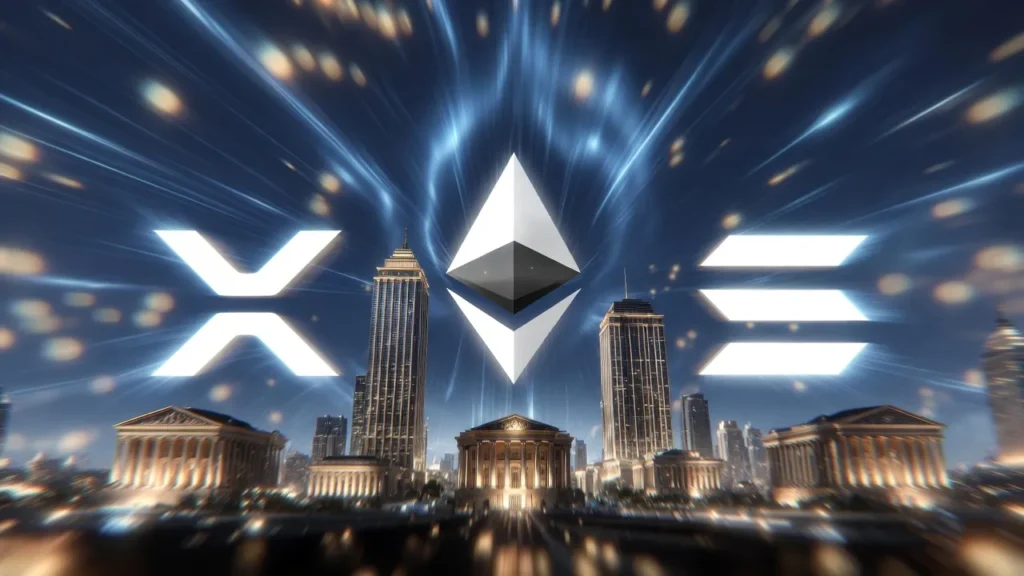 XRP institutional adoption 2025 blockchain comparison